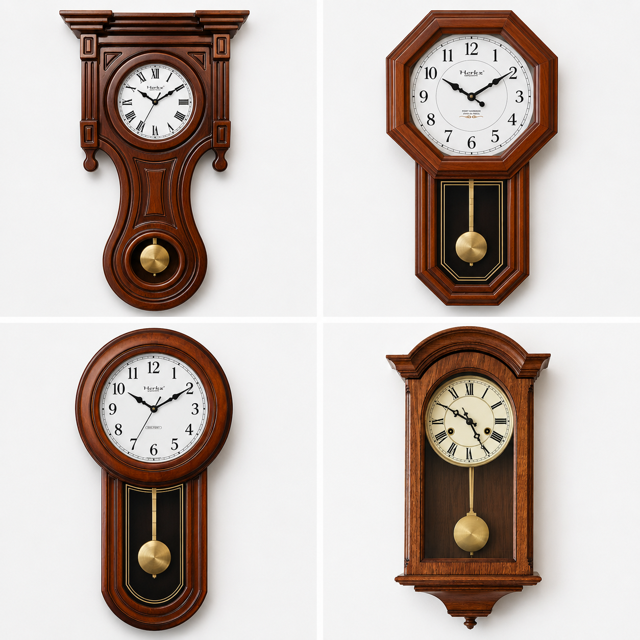 Wooden Pendulum Clocks