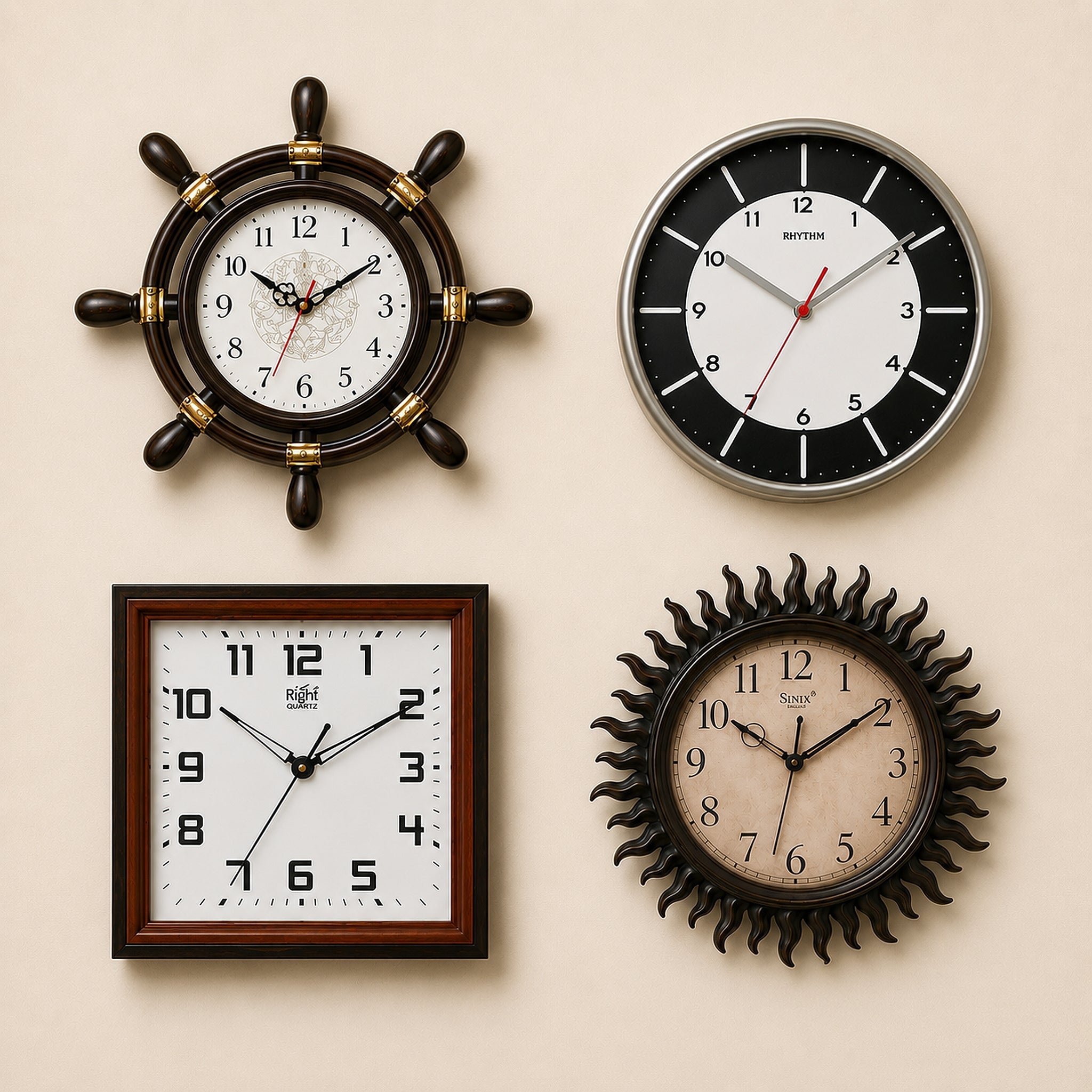 Plastic Clocks