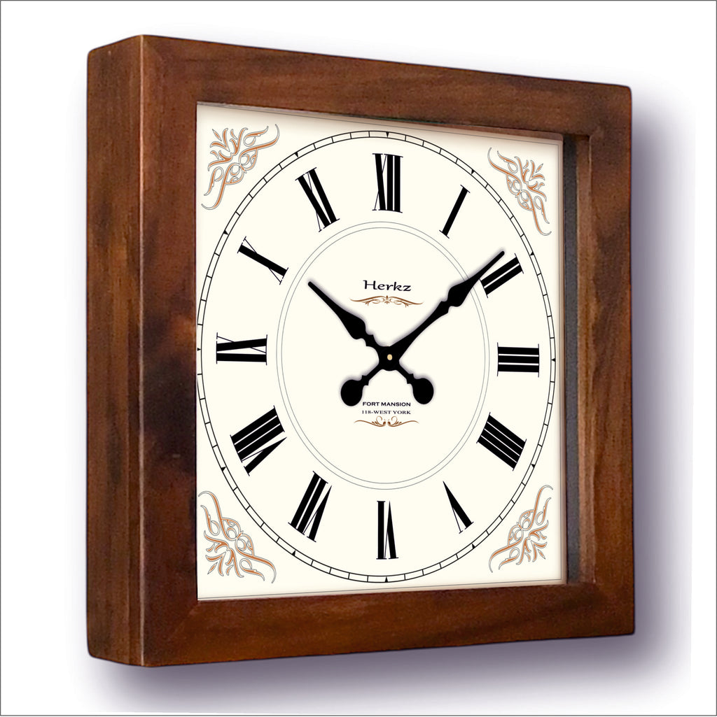 Wooden wall clock Herkz 412325