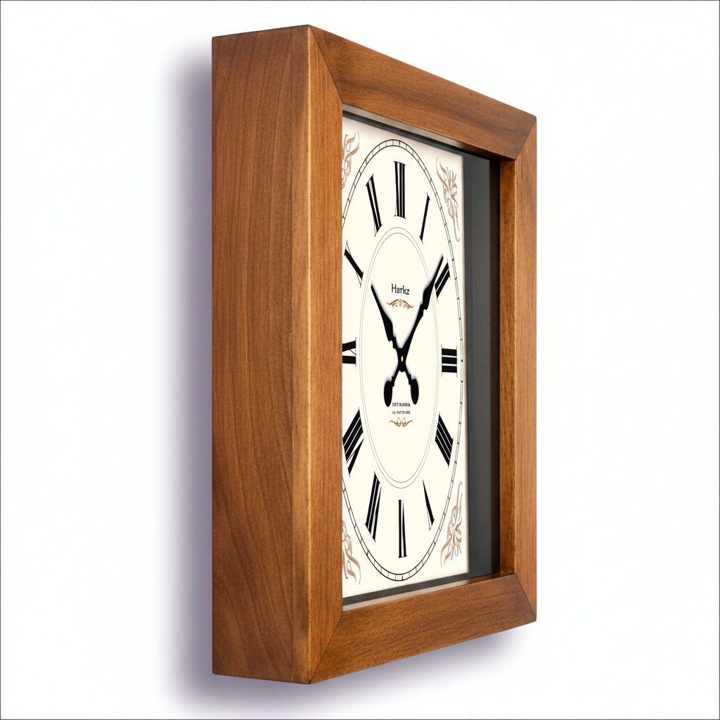 Wooden wall clock Herkz 412325