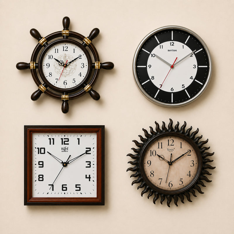 Plastic Wall Clocks